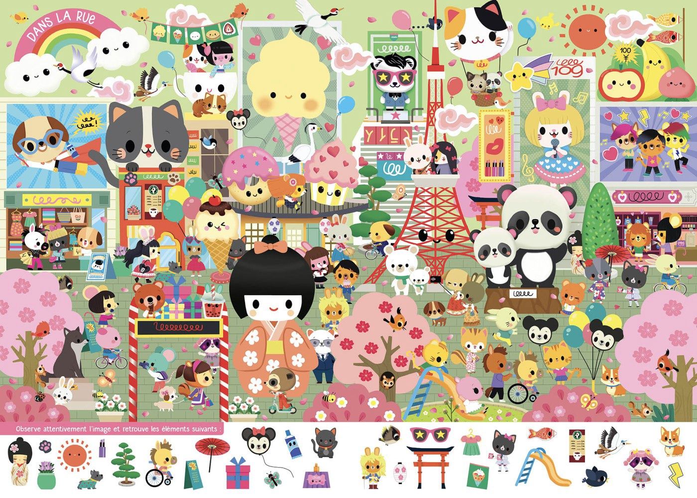 Cherche et Trouve / Kawaii