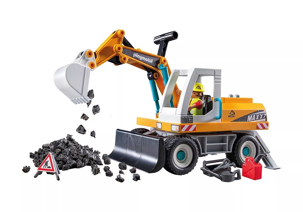 71749 / Pelleteuse mécanique avec ouvrier et accessoires