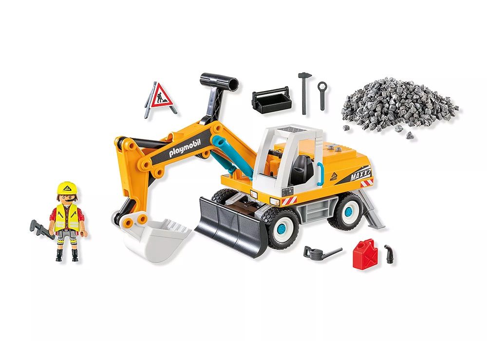 71749 / Pelleteuse mécanique avec ouvrier et accessoires