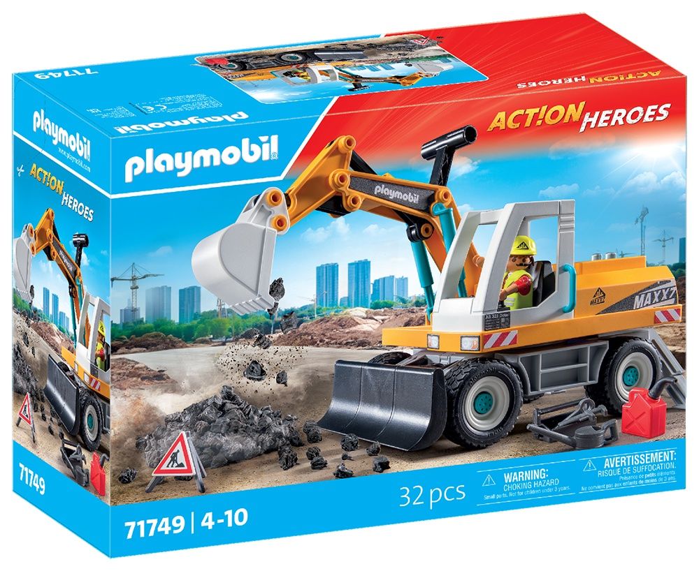 71749 / Pelleteuse mécanique avec ouvrier et accessoires