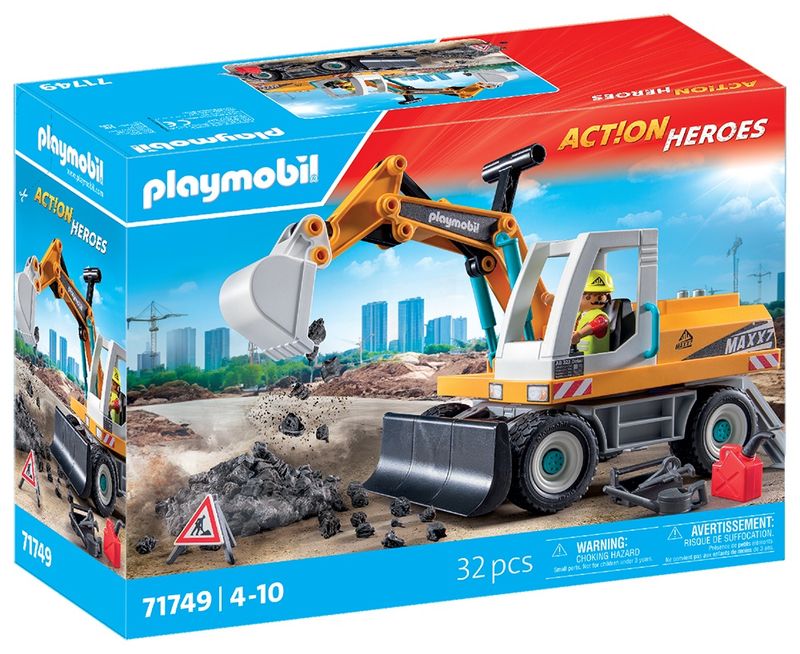 71749 / Pelleteuse mécanique avec ouvrier et accessoires