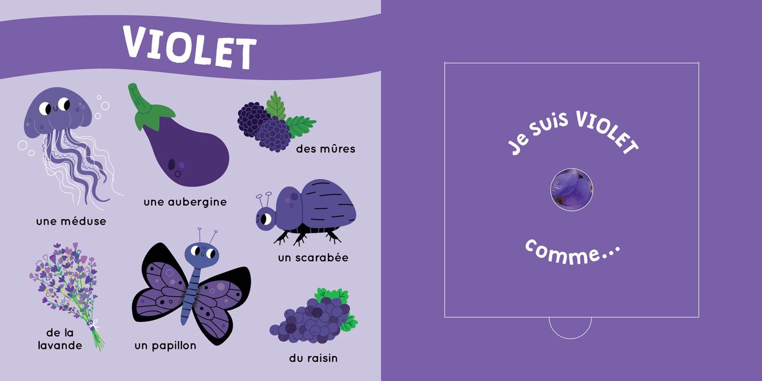 Mon livre des odeurs et des couleurs / La Nature