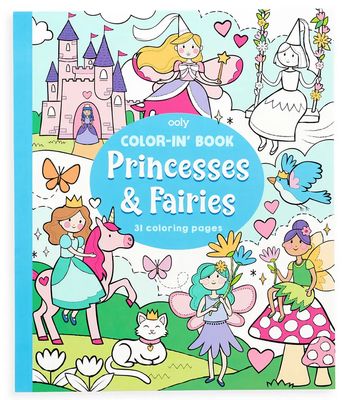 Livre à colorier - Princesses et fées