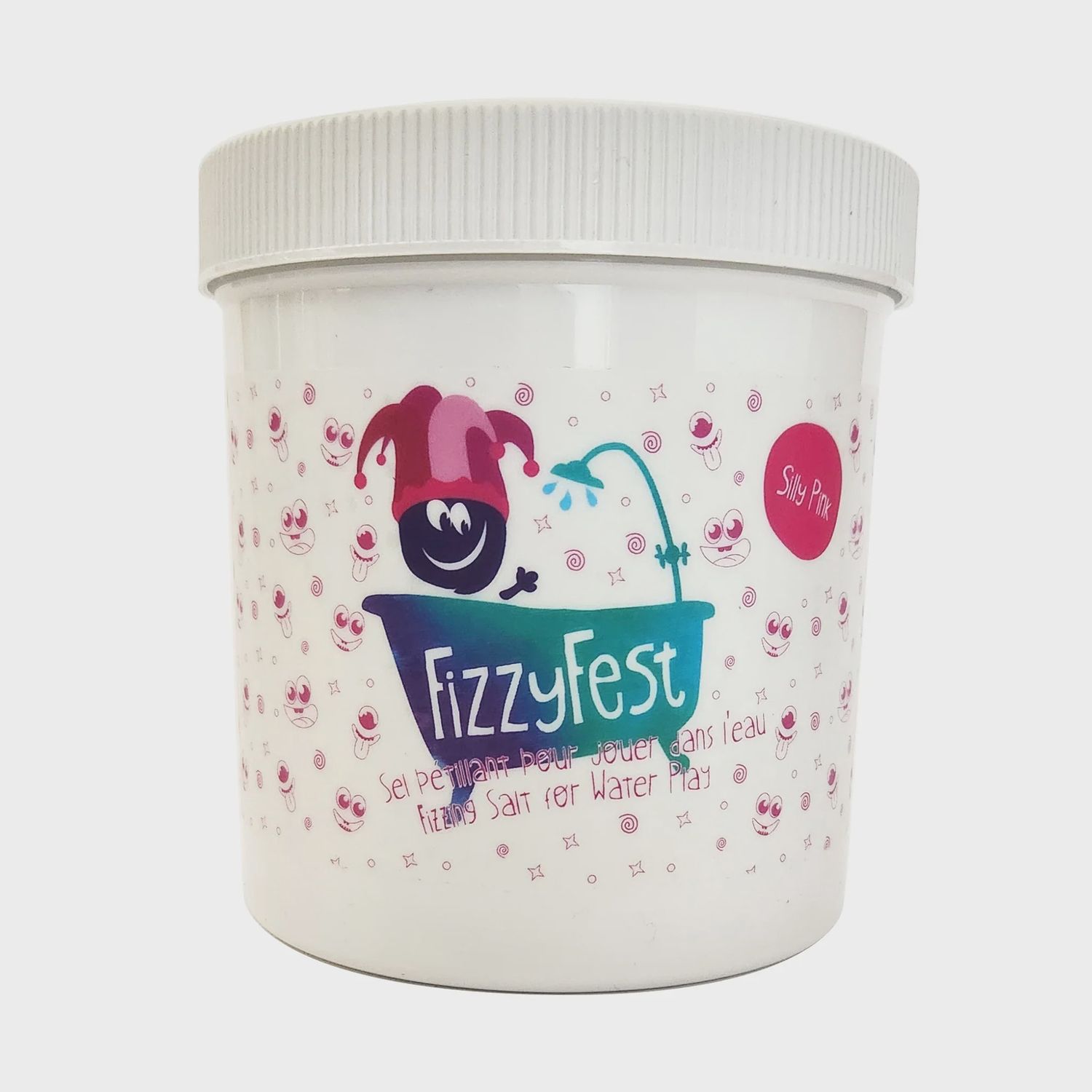 Sel pétillant pour le bain Fizzy Fest / Rose