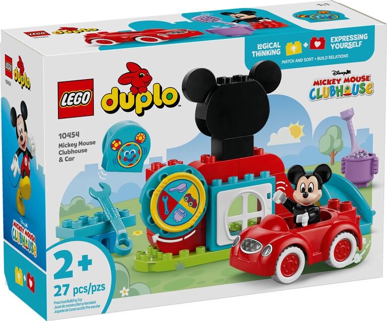 10454 / Duplo - La Maison et la voiture de Mickey