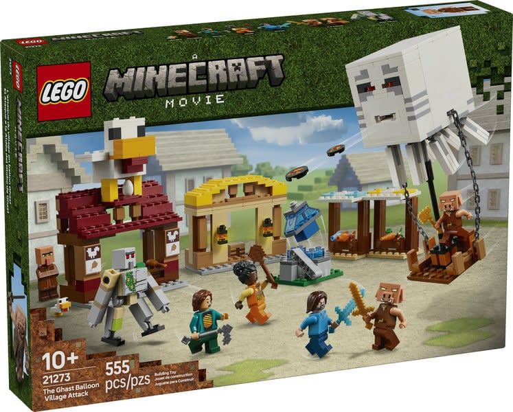 21273 / Minecraft - Les Ghasts a l&#39;attaque du village