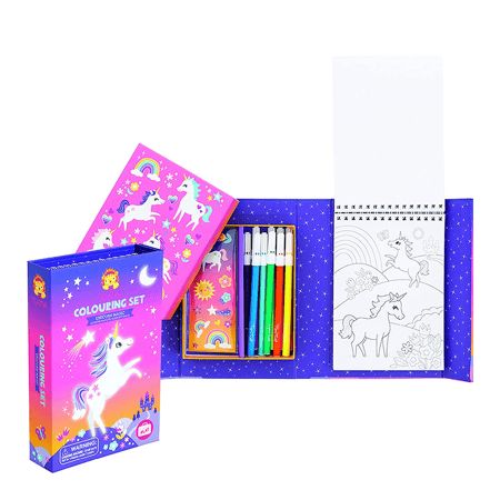 Ens. coloriage / Licornes magiques