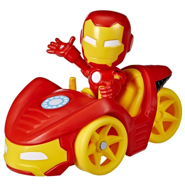 Marvel Spidey et ses Amis Extraordinaires / Figurine Iron Man et son véhicule