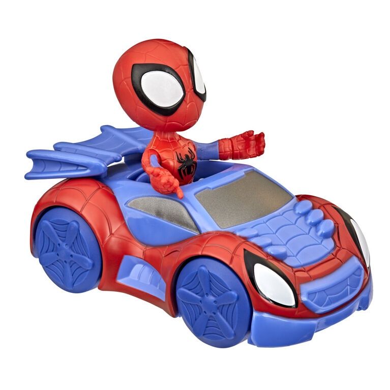 Spidey et ses amis extraordinaires / Figurine Spidey avec Arachno-bolide