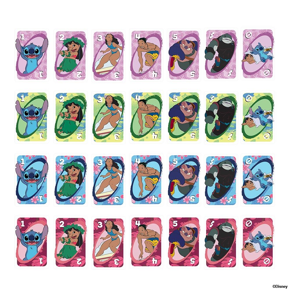 Jeu Uno - Lilo &amp; Stitch