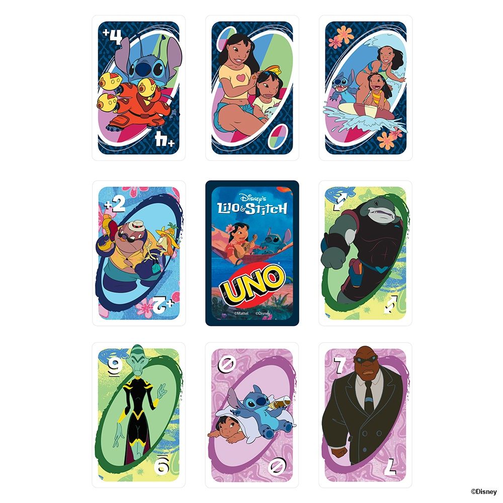 Jeu Uno - Lilo &amp; Stitch