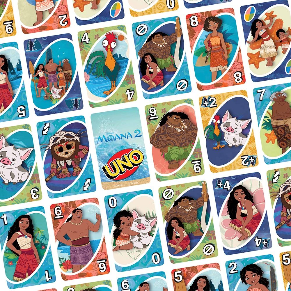 Jeu Uno - Moana 2