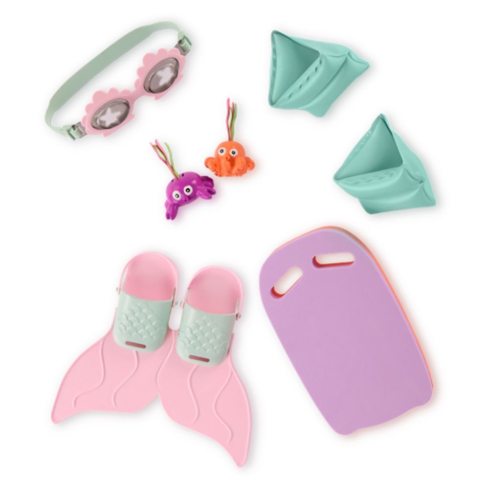 Accessoires OG - &quot;Mermaid Tales&quot; - Accessoires de piscine pour poupée de 46 cm