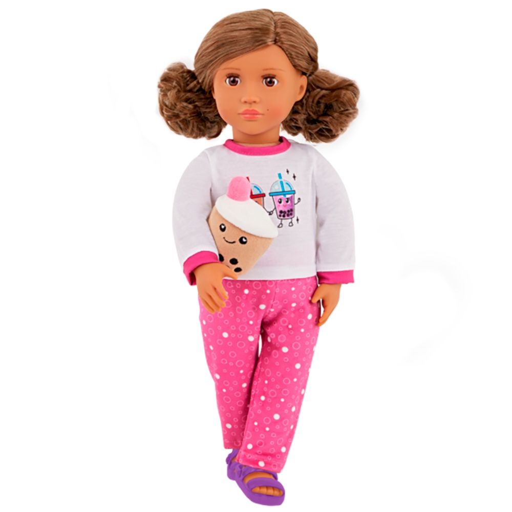 Vêtement OG - &quot;Best Teas Pajama&quot; - Pyjama 2 pièces pour poupée de 46 cm