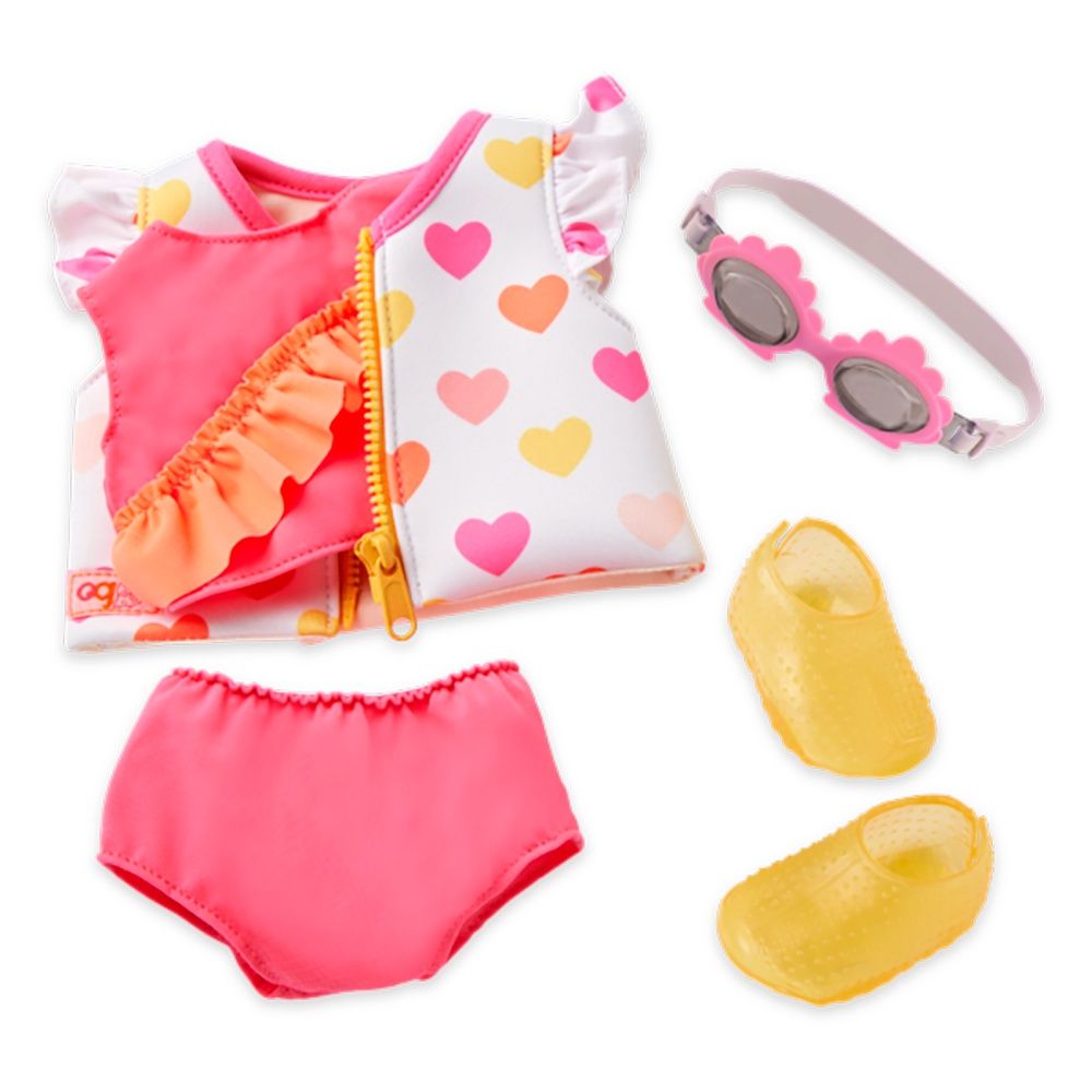 Vêtement OG - &quot;Love to Swim&quot; - Maillot de bain pour poupée de 46 cm