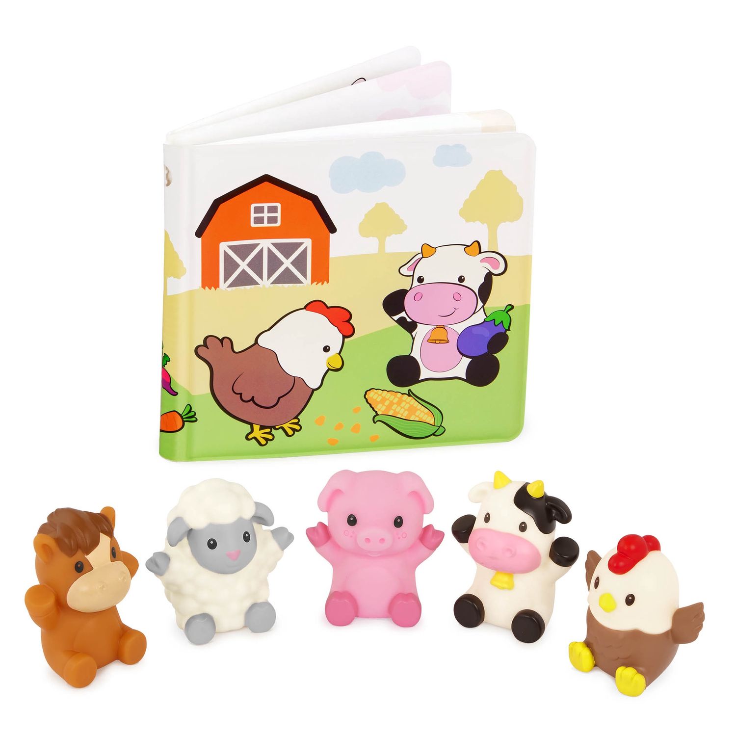 Marionettes à doigt &quot;Farm Friends&quot; avec livre couleurs changeantes