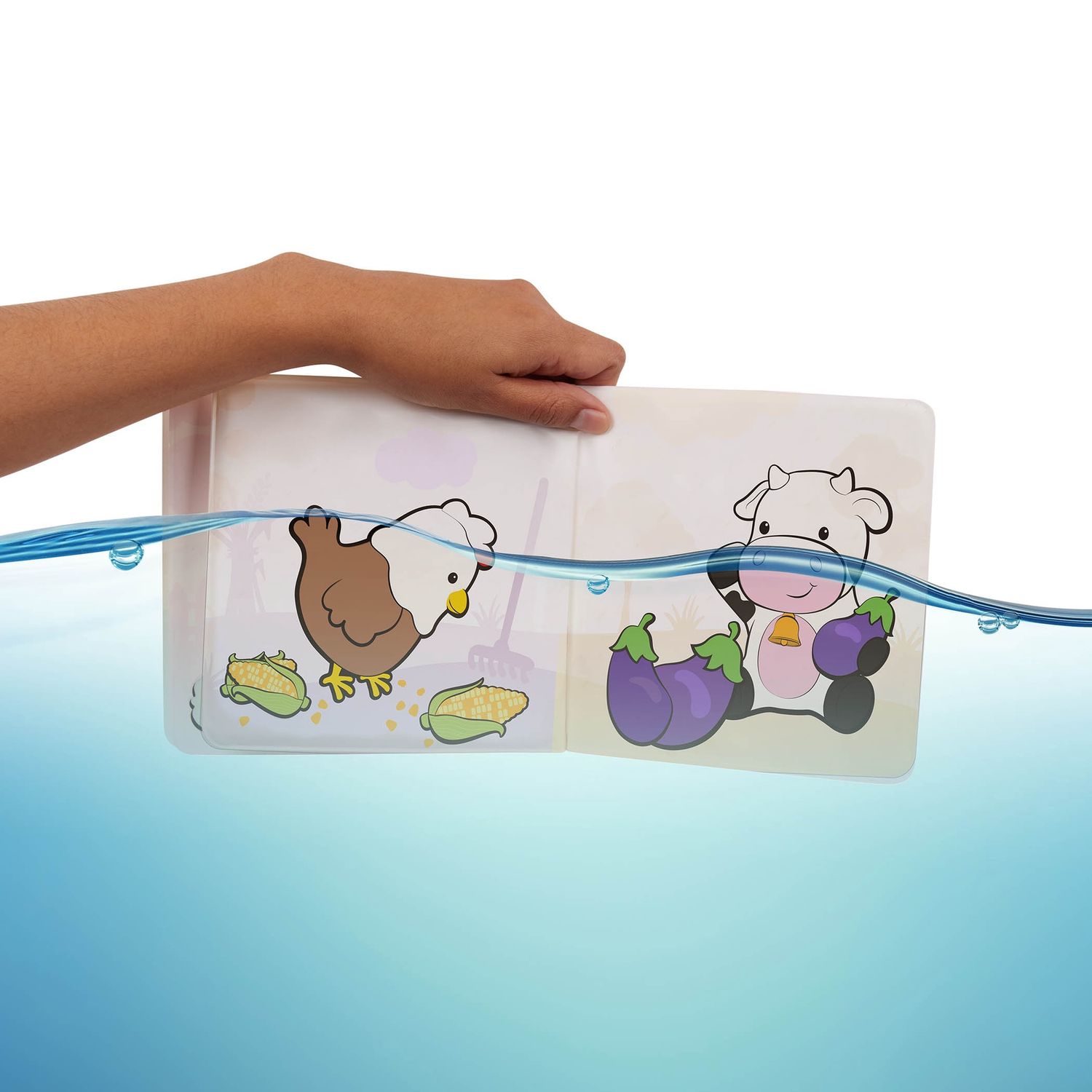 Marionettes à doigt &quot;Farm Friends&quot; avec livre couleurs changeantes