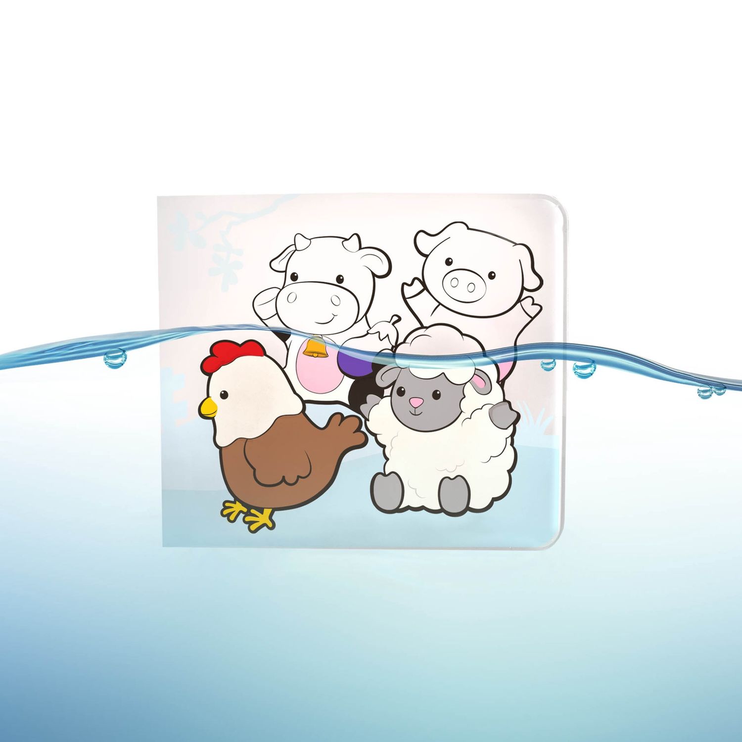 Marionettes à doigt &quot;Farm Friends&quot; avec livre couleurs changeantes