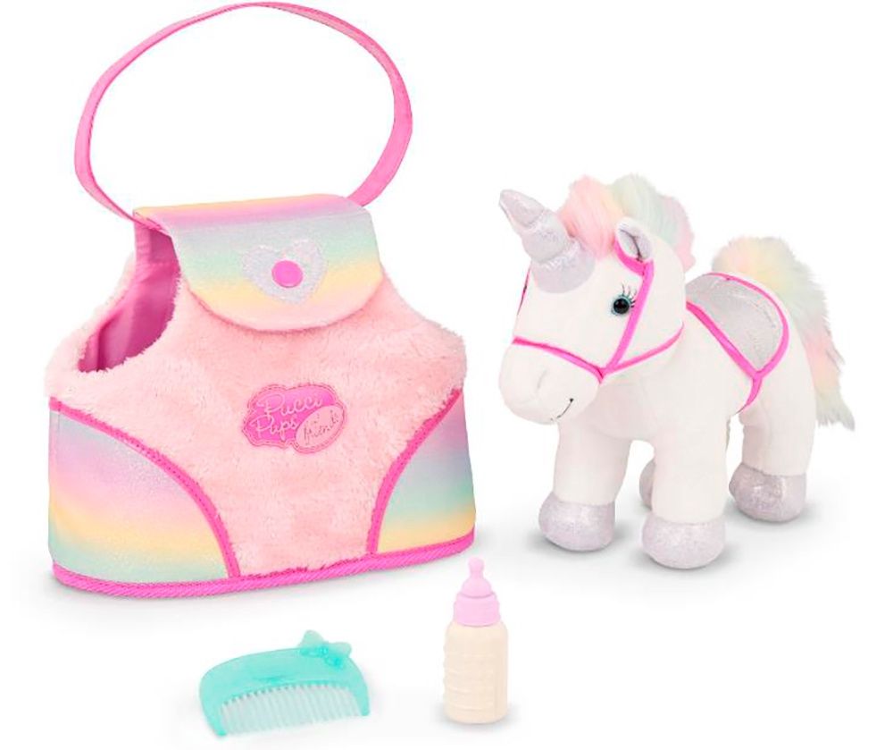 Pucci Pups / Sac Arc-en-ciel &amp; licorne étincelante