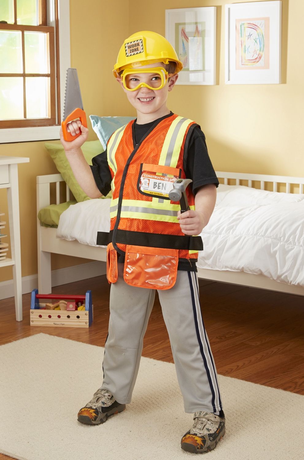 Costume de travailleur de la construction