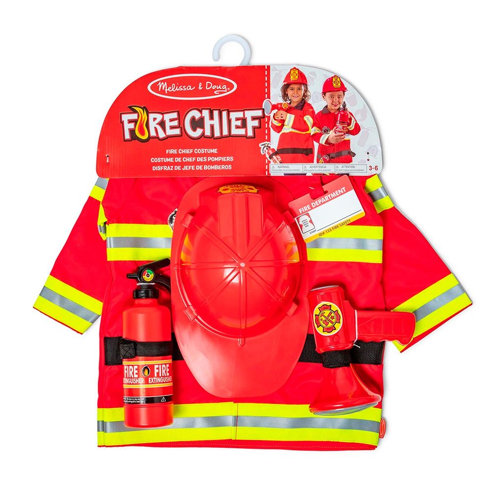 Costume de chef des pompiers