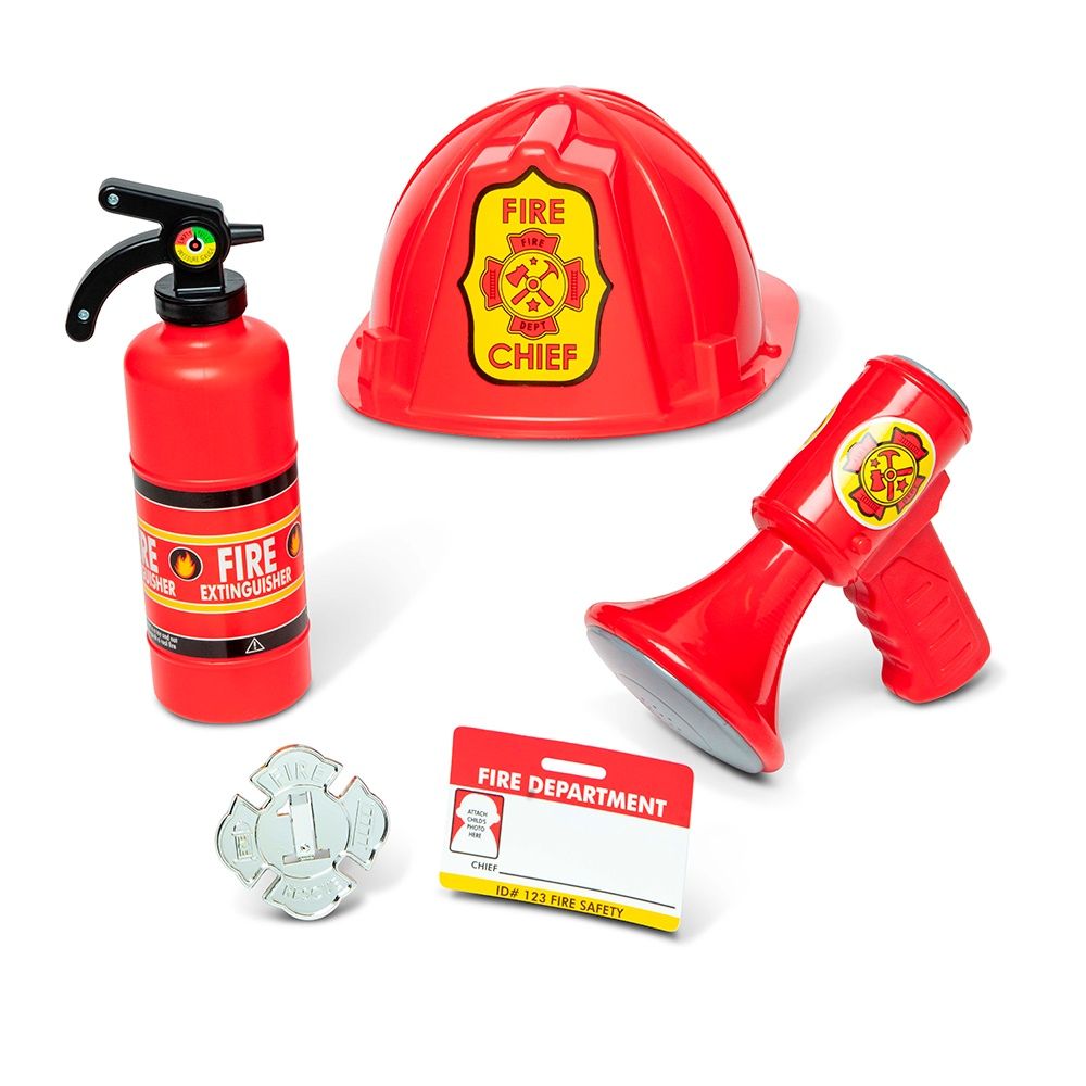 Costume de chef des pompiers