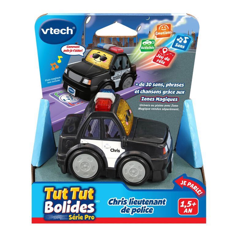 Tut Tut Bolides Chris lieutenant de police