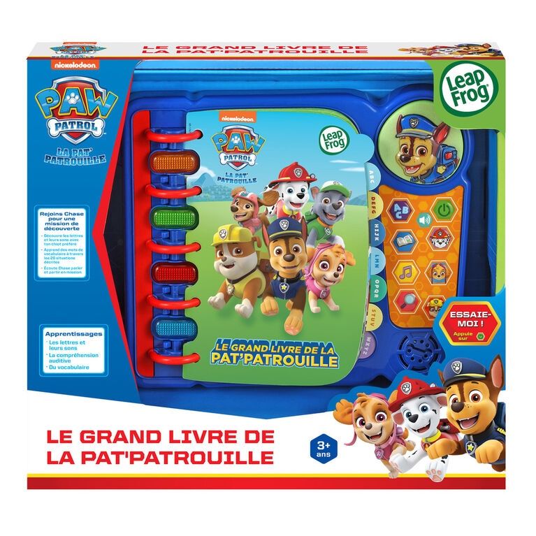 PAW Patrol: Pat Patrouille - Mon livre-jeu Mission Alphabet