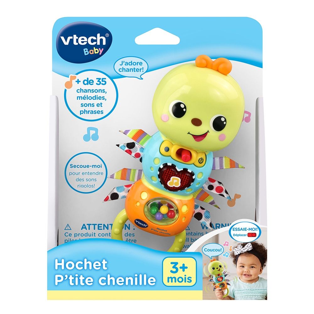 Hochet P&#39;tite chenille (Fr)