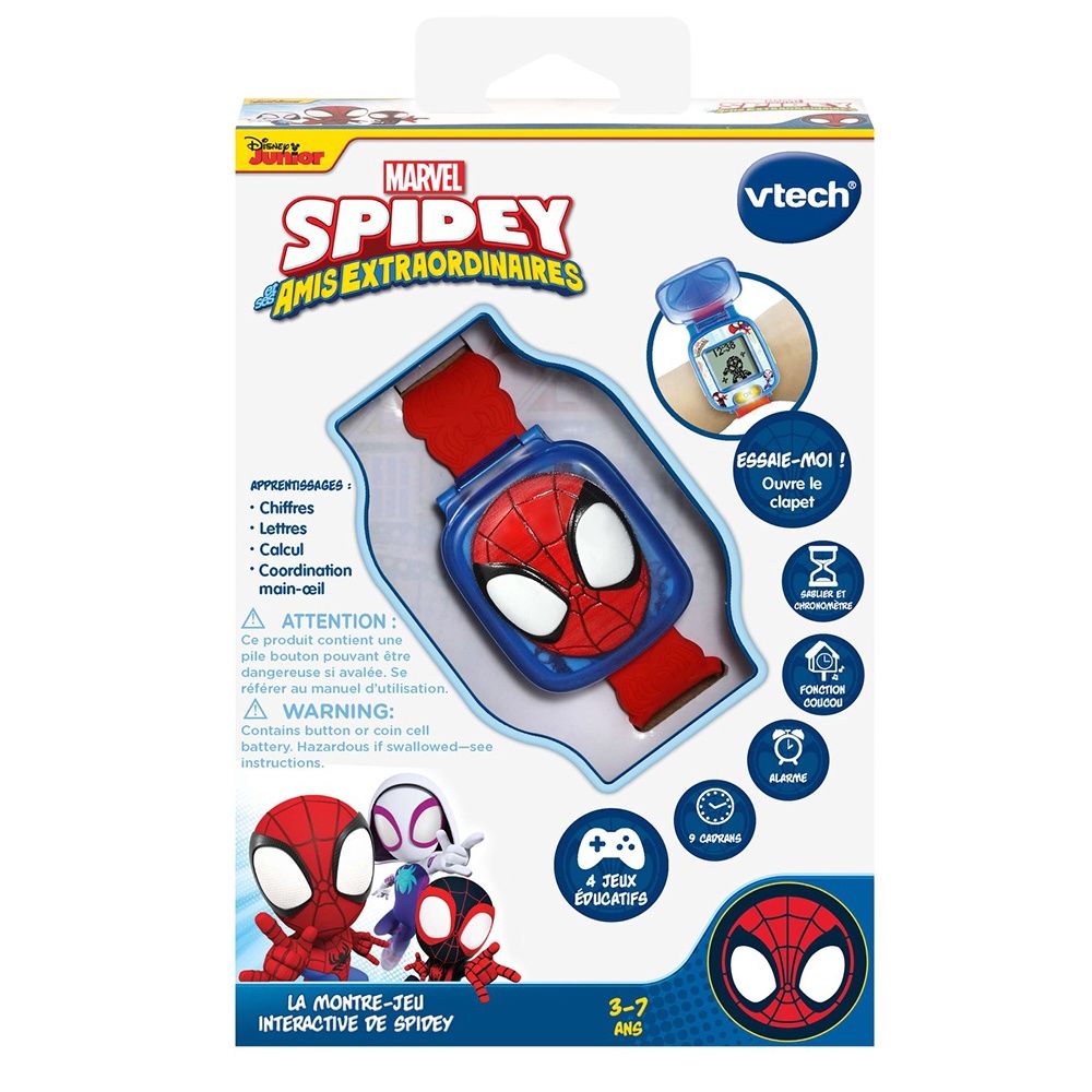 Spidey et ses Amis Extraordinaires / La montre-jeu interactive de Spidey (Fr)