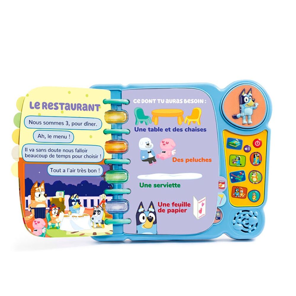 Bluey / Mon livre-jeu intéractif (Fr)
