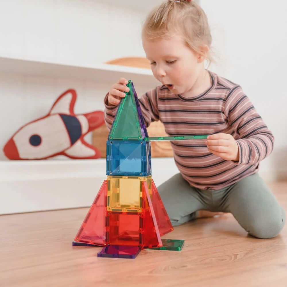 Tuiles magnétiques Rainbow / Pack de départ (60 pcs)