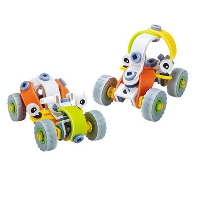 Constructor Jr / Ensemble 2 modèles en 1, 62 pièces