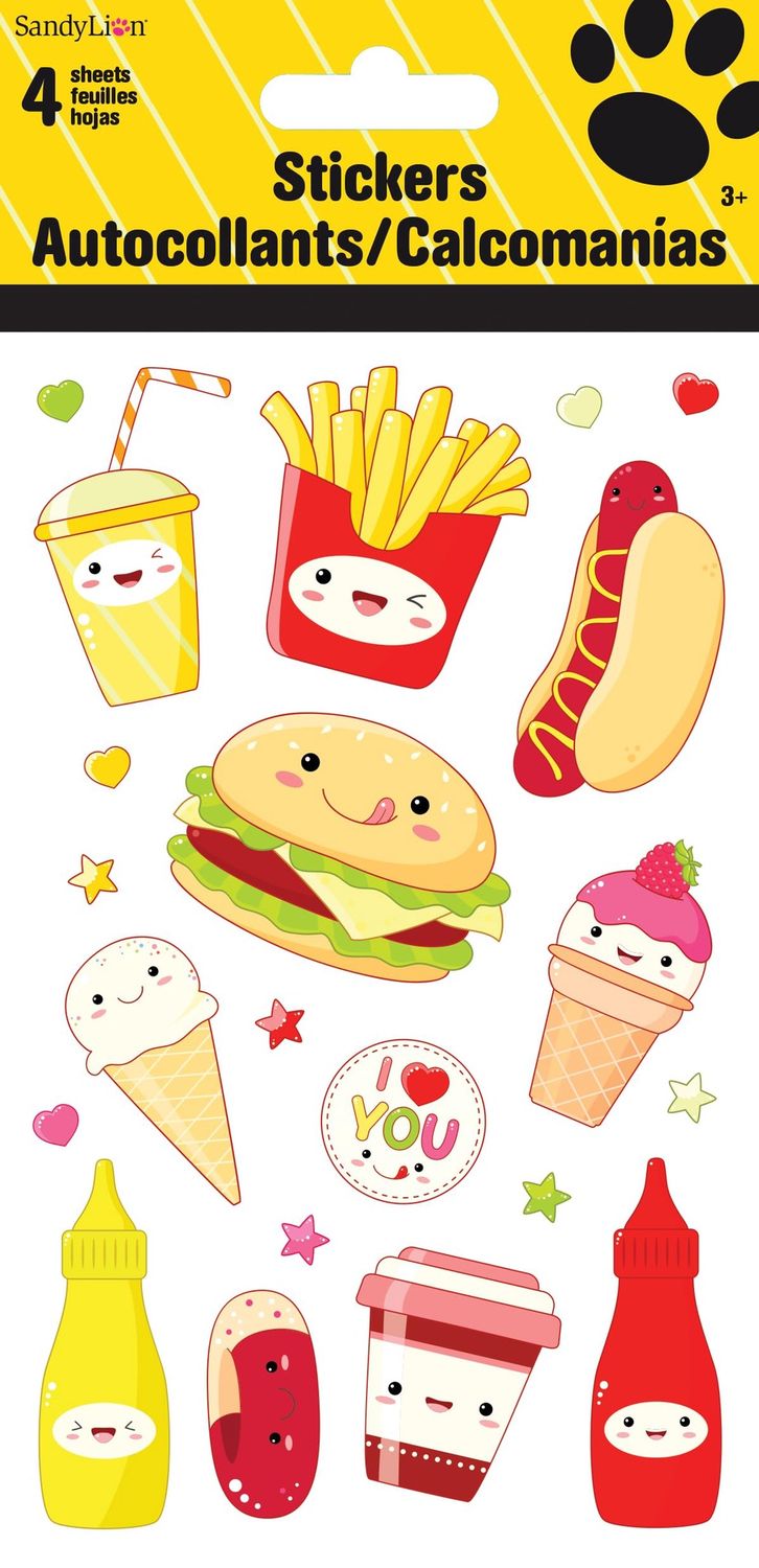 Autocollants / Nourriture kawaii