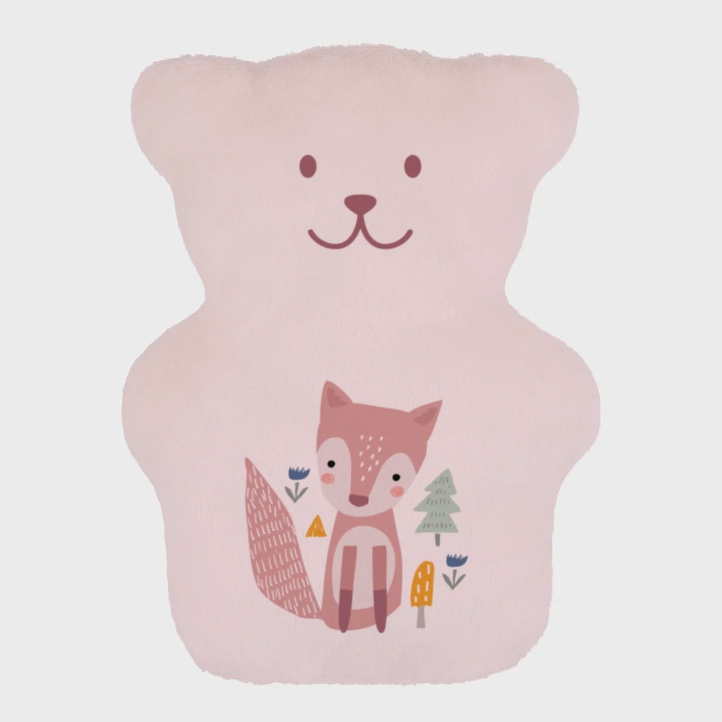 Petit ourson thérapeutique / Renard rose