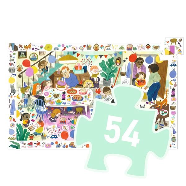 Puzzle observation / La fête d&#39;anniversaire (54 mcx)