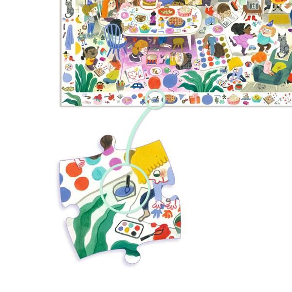 Puzzle observation / La fête d&#39;anniversaire (54 mcx)