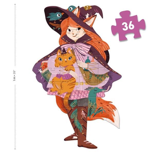 C.T. - Puzzle géant / Lily la sorcière (36 mcx)