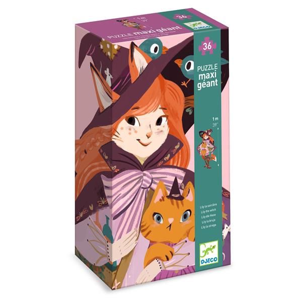 C.T. - Puzzle géant / Lily la sorcière (36 mcx)