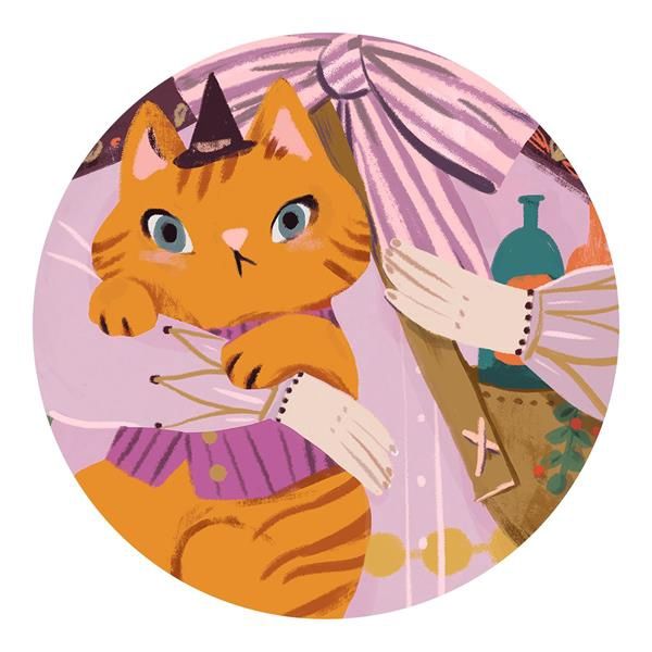 Puzzle géant / Lily la sorcière (36 mcx)