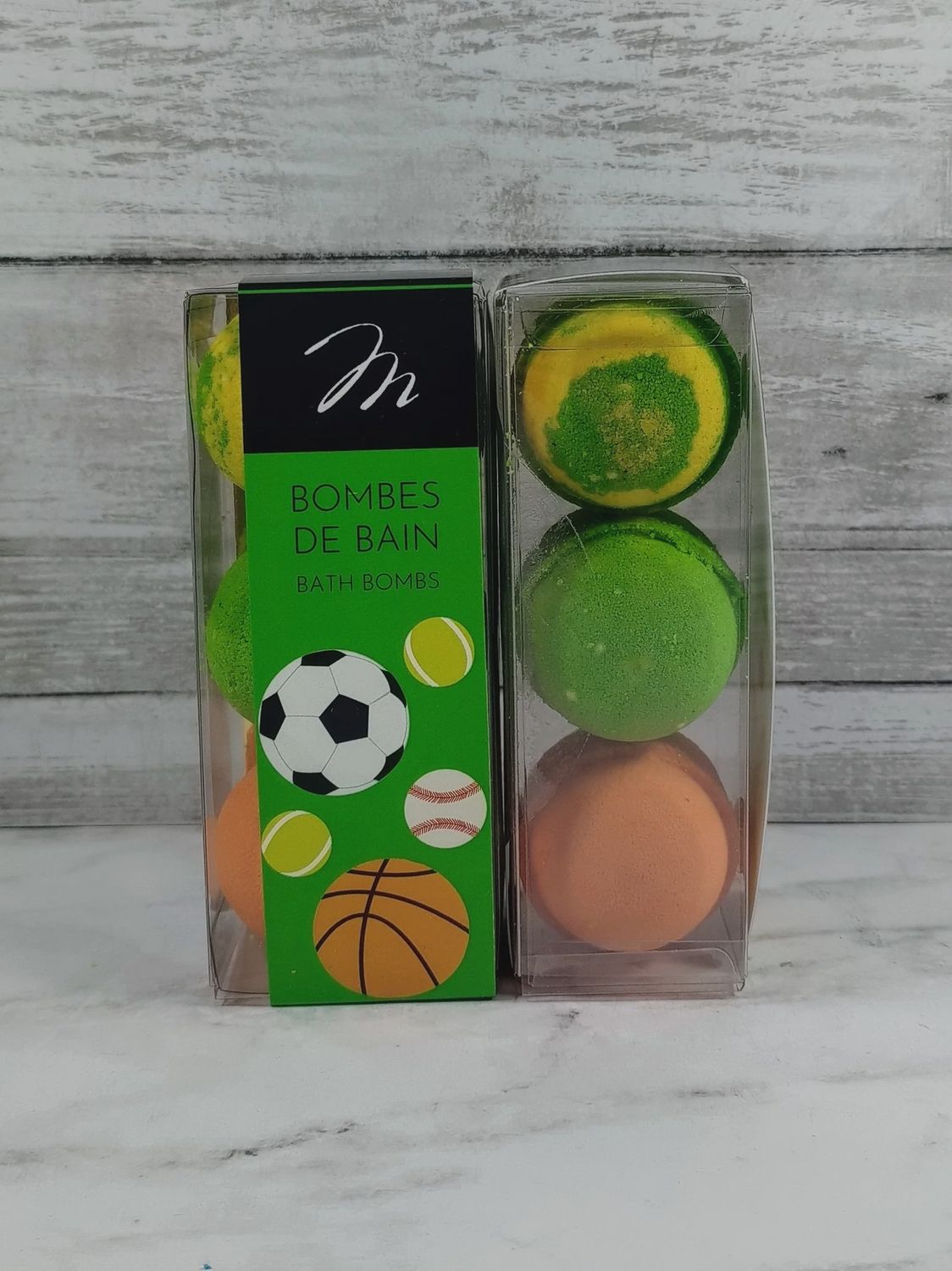 Bombe de bain / Sports (Boîte de 3)