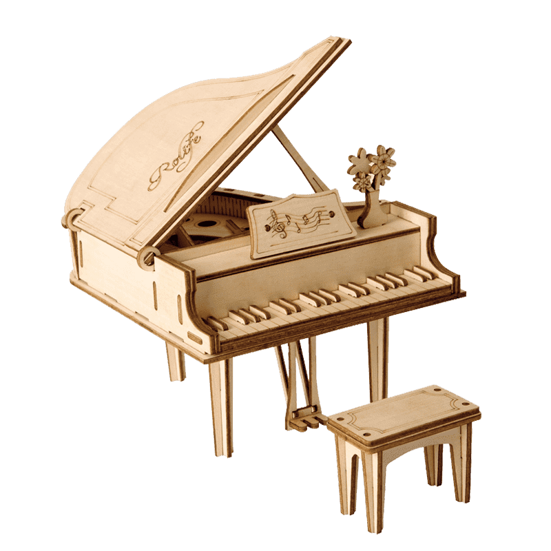 Grand Piano en bois à construire