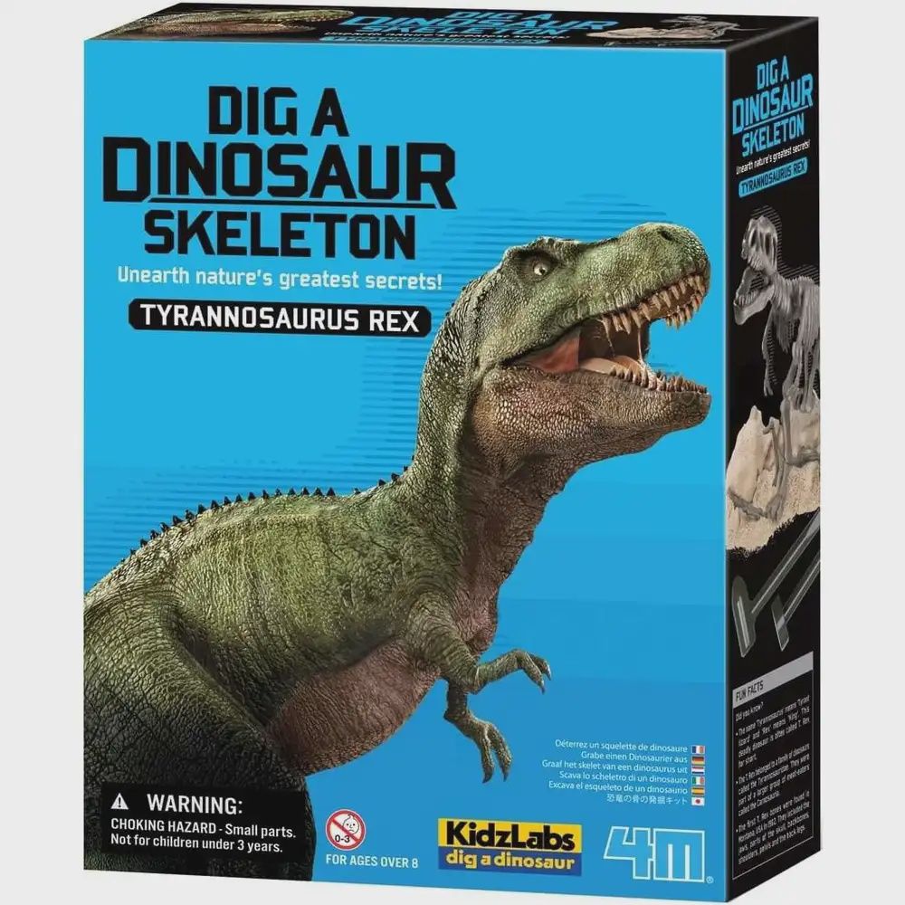 Déterrez un squelette de dinosaure