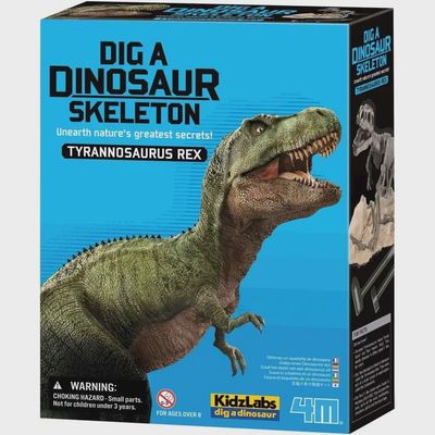 Déterrez un squelette de dinosaure