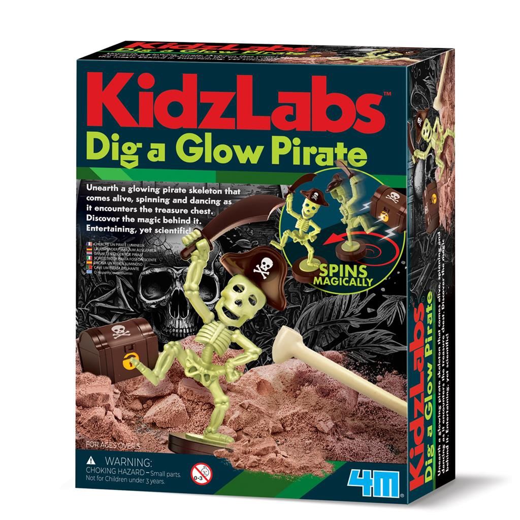 Kit d&#39;excavation pirate lumineux