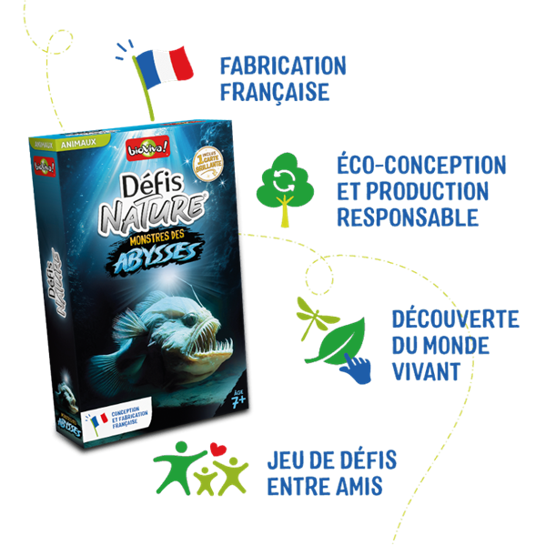 Défis Nature / Monstres des abysses (Fr)