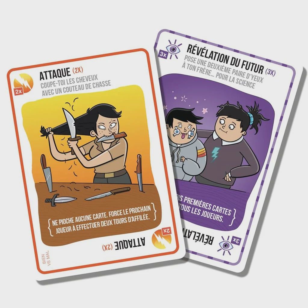 Exploding Kittens / Bien VS Mal (Fr)