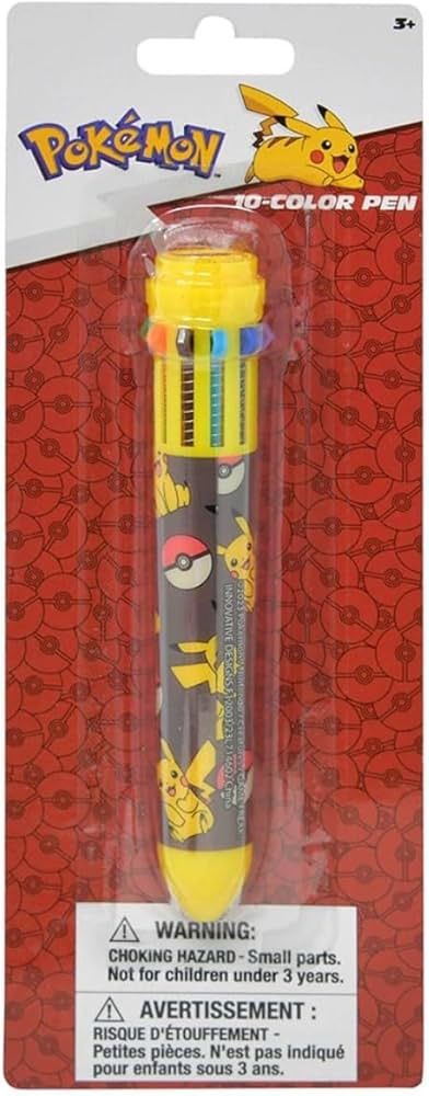 Pokemon / Crayons 10 couleurs