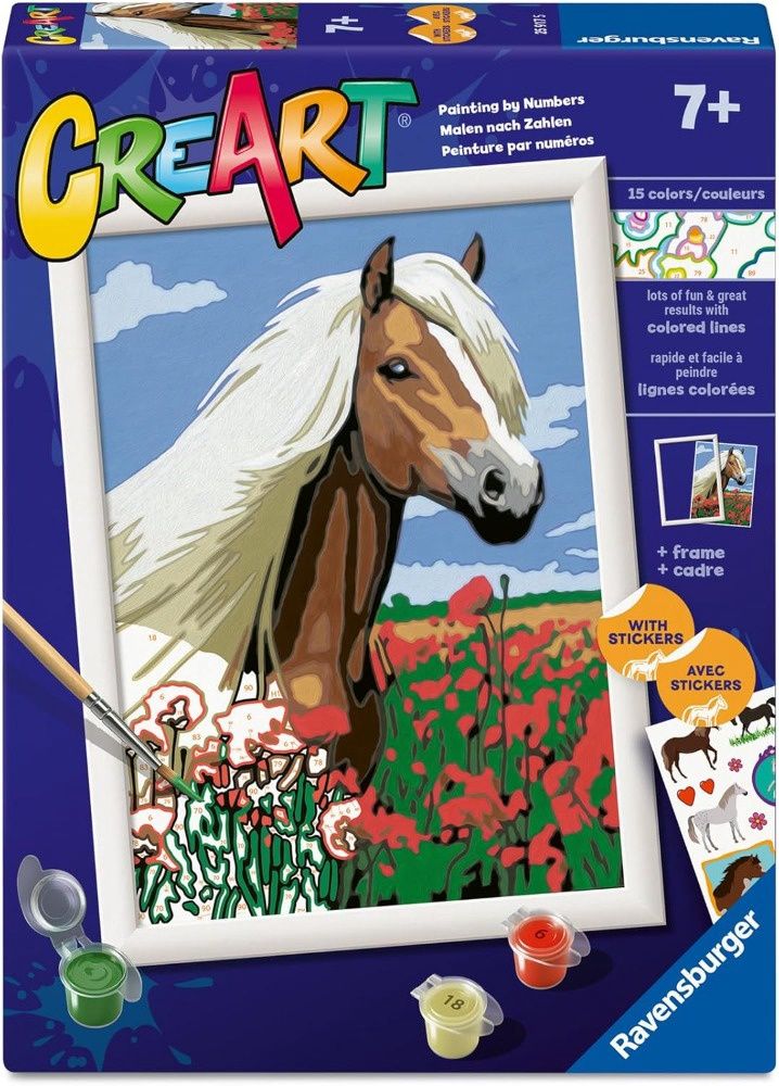 CREART - Peinture à numéros / Jument majestueuse