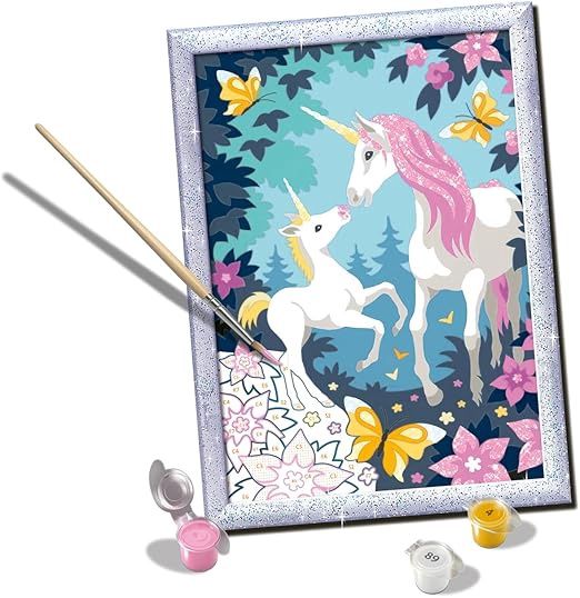 CREART - Peinture à numéros / Bonjour Petite licorne